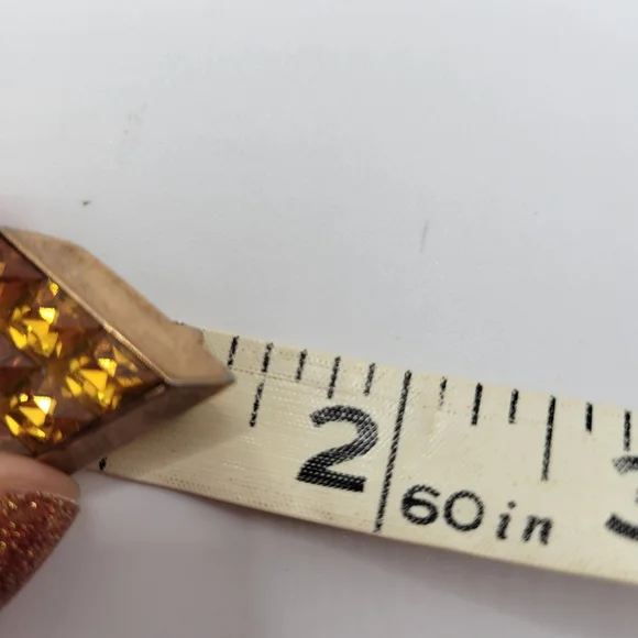 VTG Crown Trifari "Invisibly Set" Rhinestone Clip-on Earrings | SIGNED | HTF - Picture 8 of 9